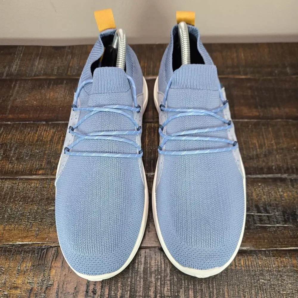 NEW Vessi Cityscape Classic Womens Size 9 Lace Up Waterproof Shoes Blue White